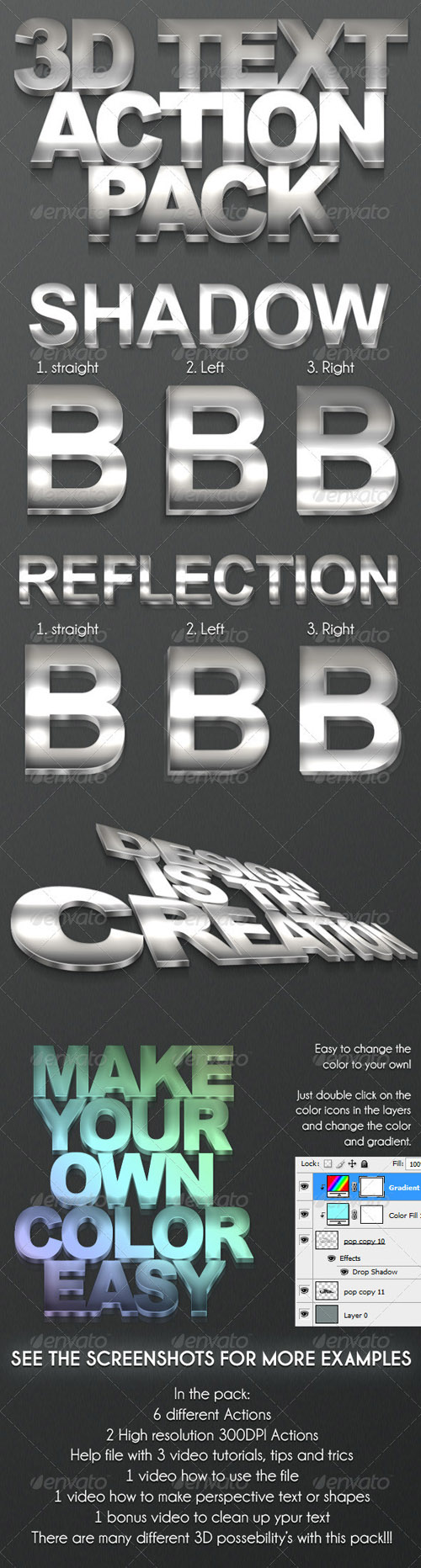 GraphicRiver 3D Text Action Pack RETAIL GraphicRiver 3D Text Action Pack RETAIL