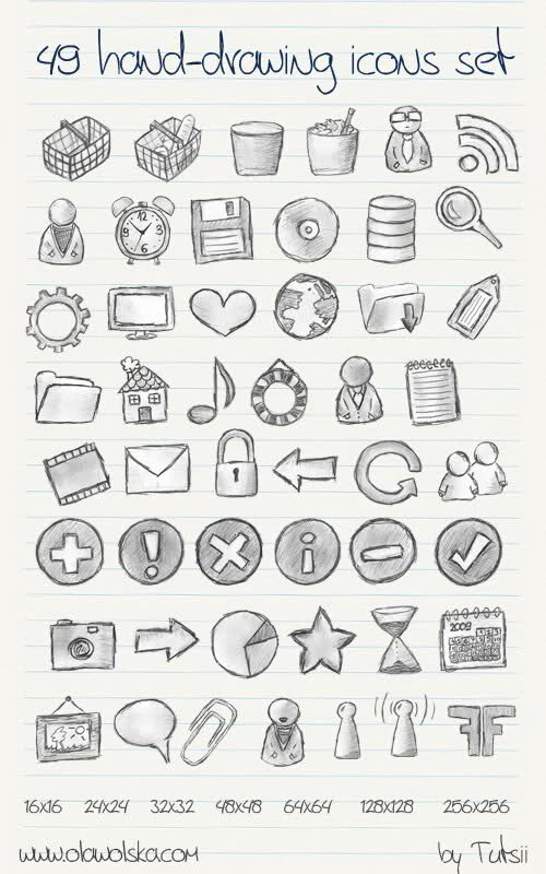 Hand Drawn Icons