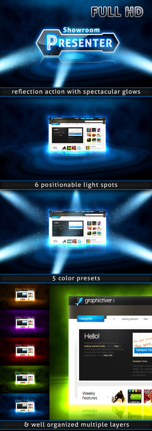 Showroom Presenter for Photoshop Showroom Presenter for Photoshop