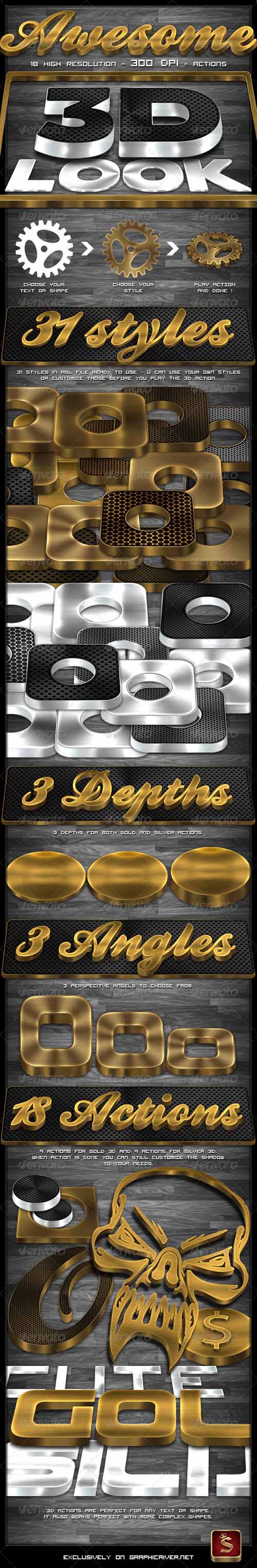 GraphicRiver 3D Gold And Silver Generator - REUPLOAD GraphicRiver 3D Gold And Silver Generator - REUPLOAD