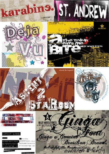 Fonts Collection #050809