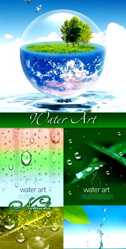 Water art Exclusive 5 PSD Templates