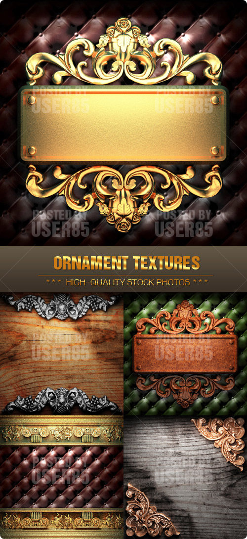Stock Photo - Ornament Textures Stock Photo - Ornament Textures
