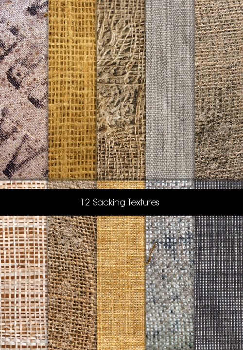 12 Sacking Textures