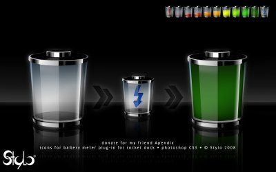 Battery ICO for RocketDock