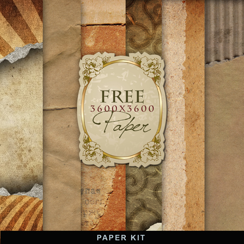Textures - Old Paper Kit #1 Textures - Old Paper Kit #1
