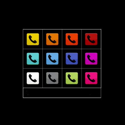 Telephone Icons Vector