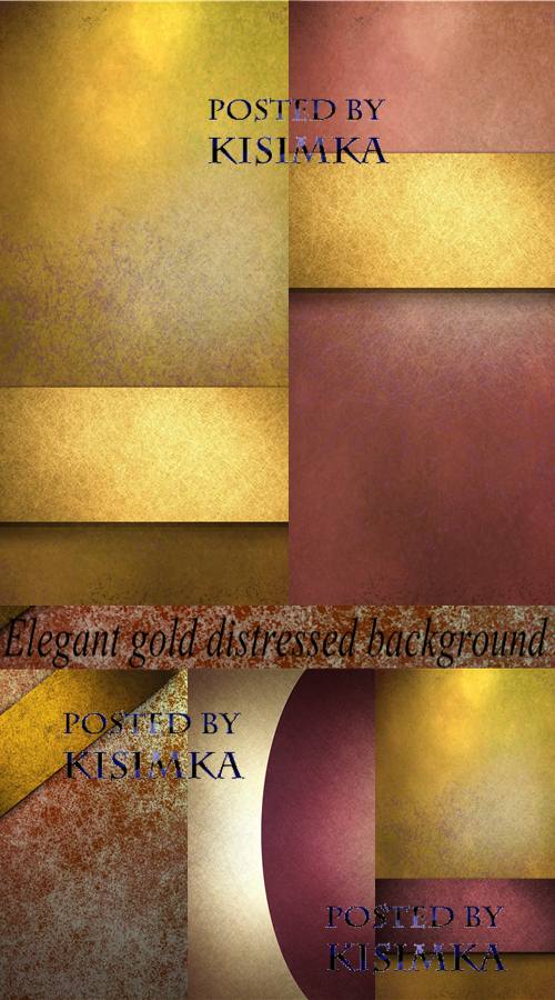 Stock Photo: Elegant gold distressed background with texture Stock Photo: Elegant gold distressed background with texture
