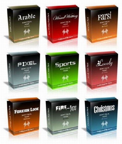 MegaPack Fonts for Design MegaPack Fonts for Design