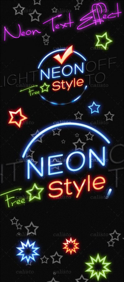 Neon Text Effect Neon Text Effect