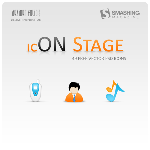 ������ ��� �������� ����� (On Stage Icon Set)