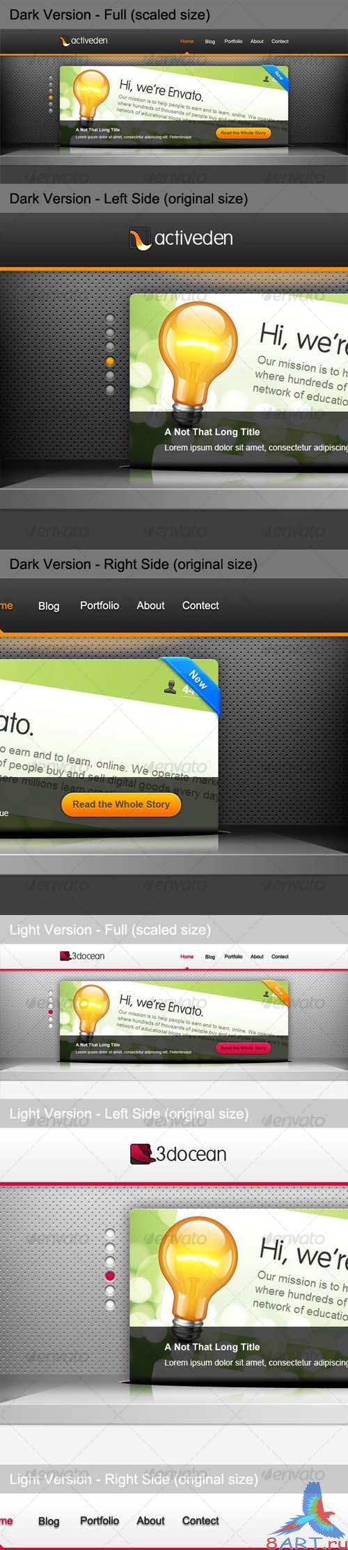 3D Banner Slider - GraphicRiver