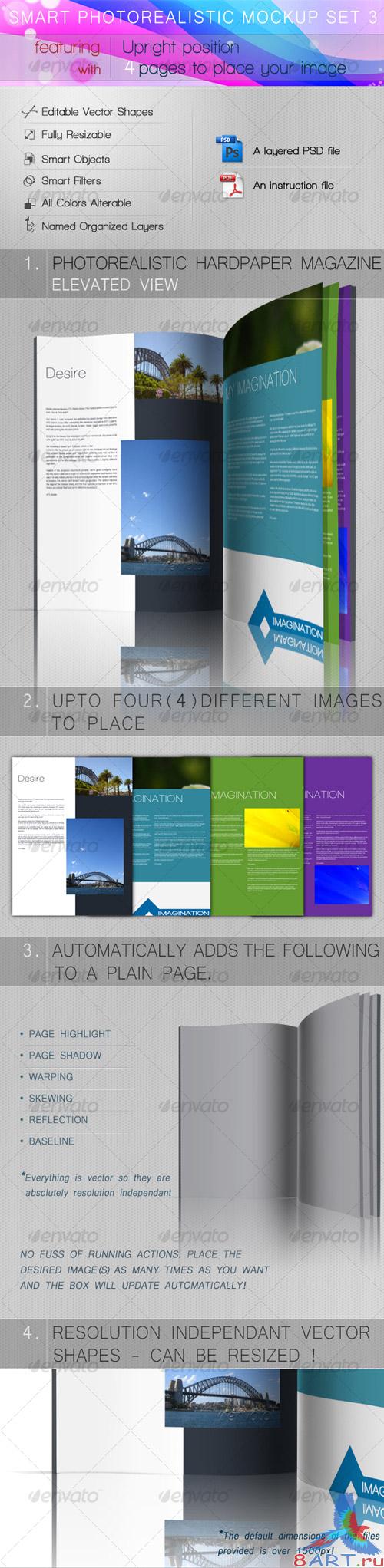 Smart Photorealistic Mockup Set 3 - GraphicRiver Smart Photorealistic Mockup Set 3 - GraphicRiver