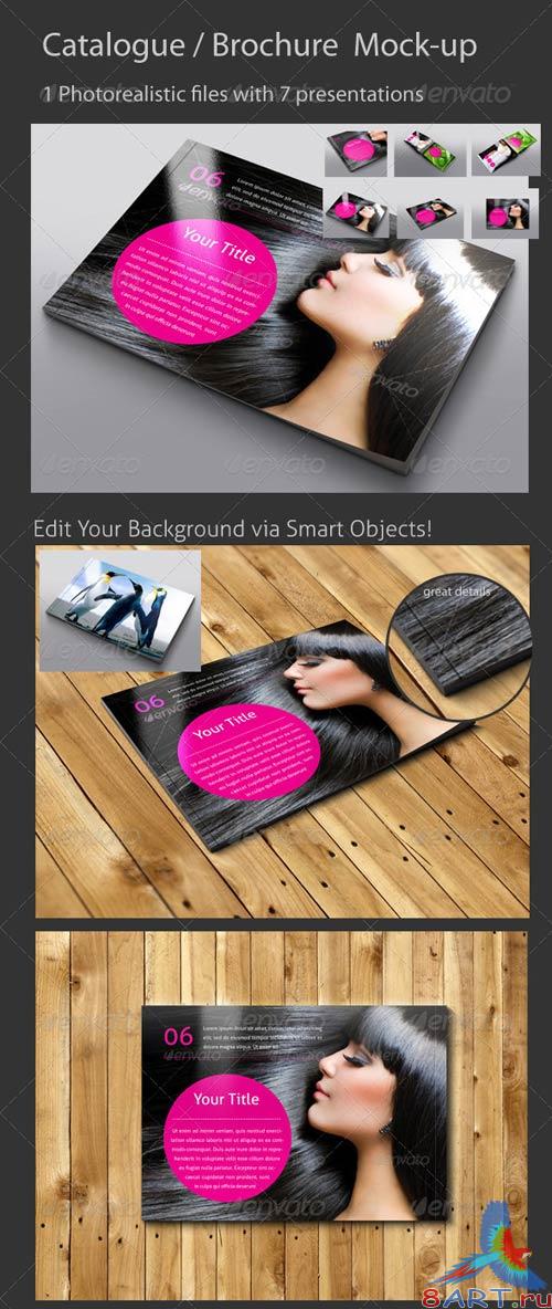 GraphicRiver Brochure / Catalog Mock-Up / A6/A5/A4