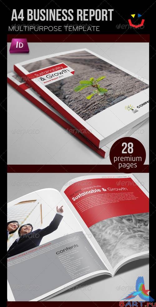 GraphicRiver Annual Report Design Template