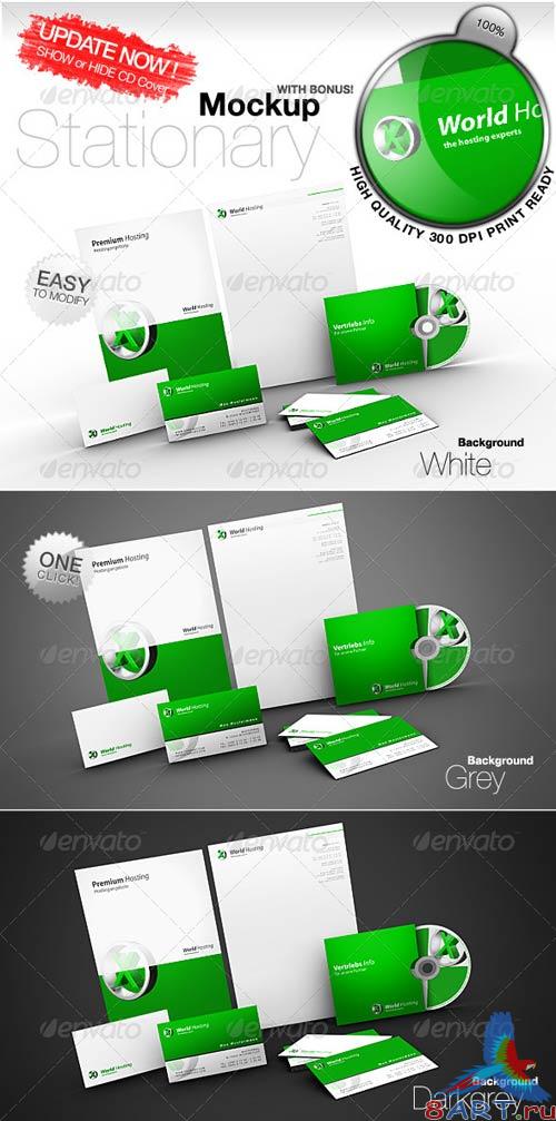 GraphicRiver Stationary Mockup Templates