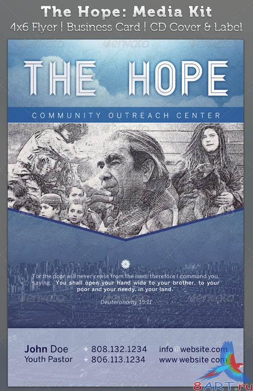 GraphicRiver The Hope Church Charity - Media Kit Package GraphicRiver The Hope Church Charity - Media Kit Package