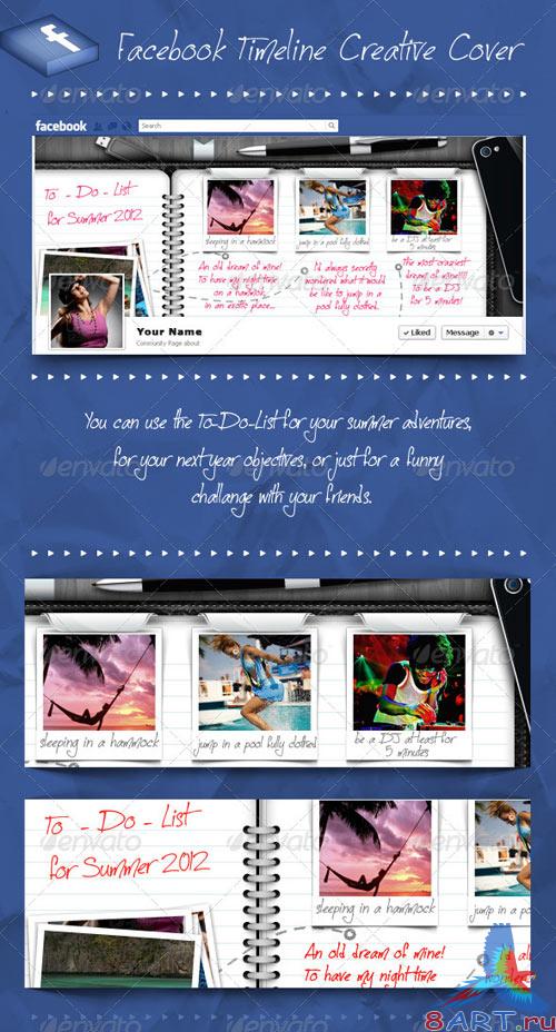 GraphicRiver Facebook Timeline Cover - To Do List Agenda