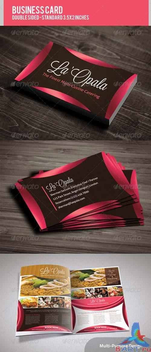 GraphicRiver Luxury Restaurant & Catering Flyer PSD Template GraphicRiver Luxury Restaurant & Catering Flyer PSD Template