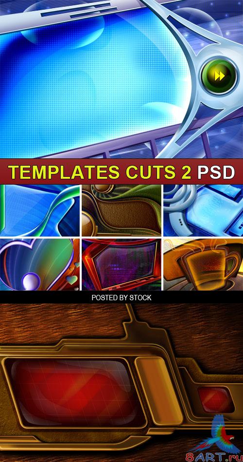 PSD Source - Templates cuts 2 PSD Source - Templates cuts 2