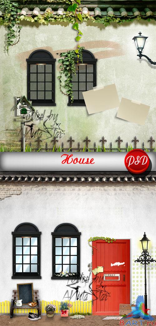 House PSD Дом House PSD Дом