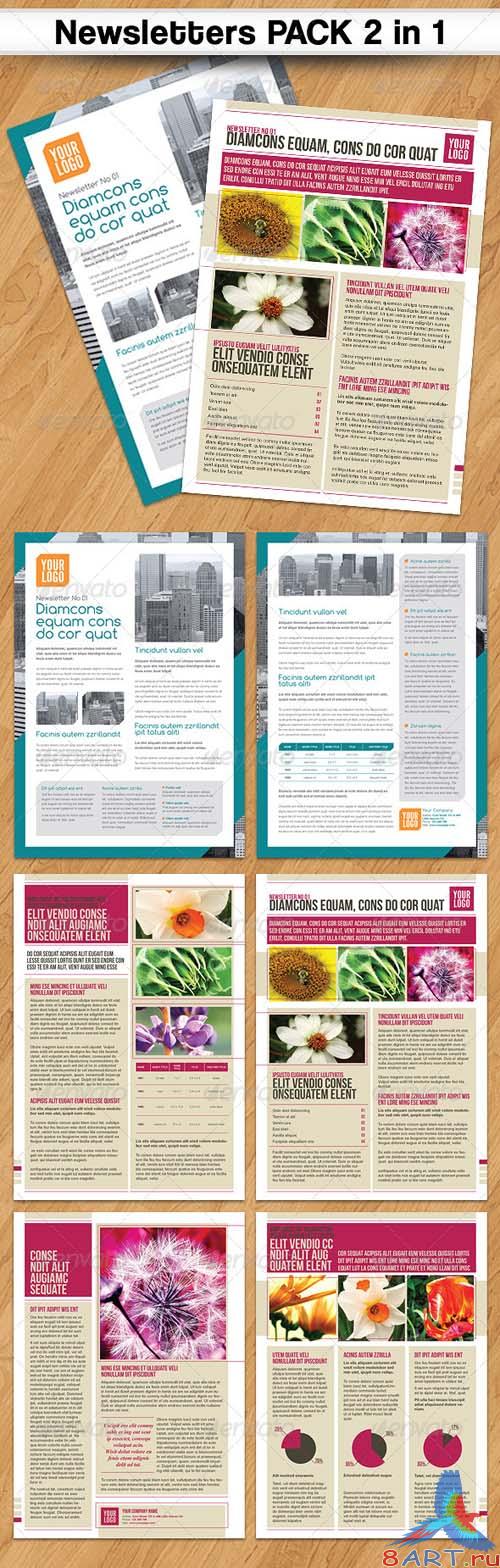 GraphicRiver Newsletters PACK 2 in 1 - REUPLOAD GraphicRiver Newsletters PACK 2 in 1 - REUPLOAD