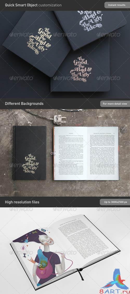 GraphicRiver Book | Brochure Mock-Up