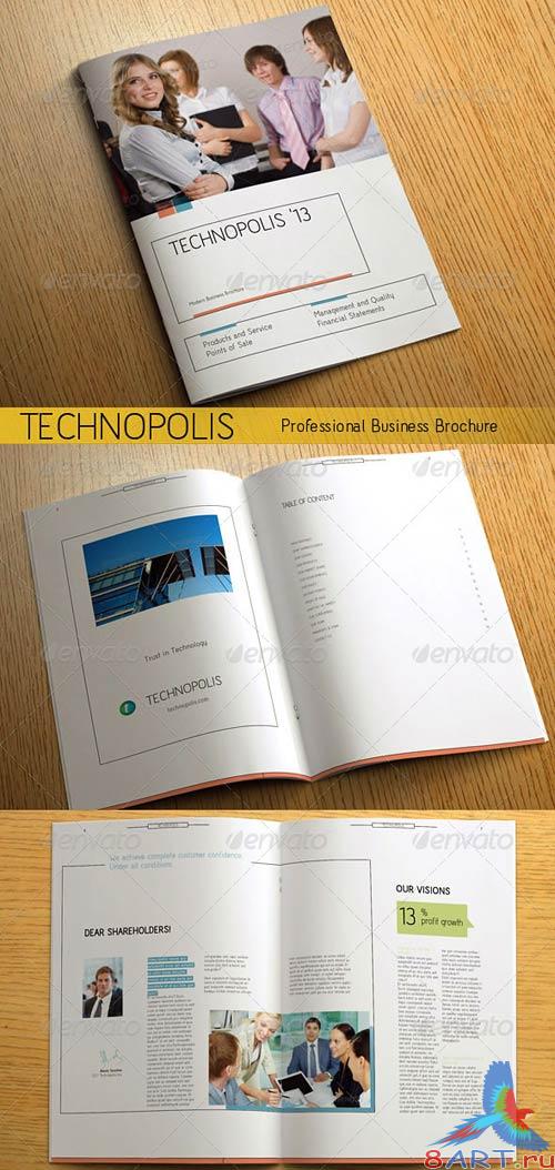 GraphicRiver TECHNOPOLIS - Modern Business Brochure