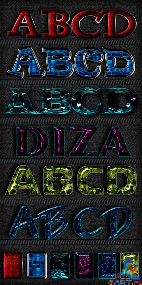 Text styles by Diza - 11
