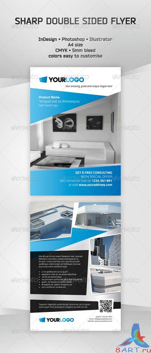 GraphicRiver Sharp Leaflet Template