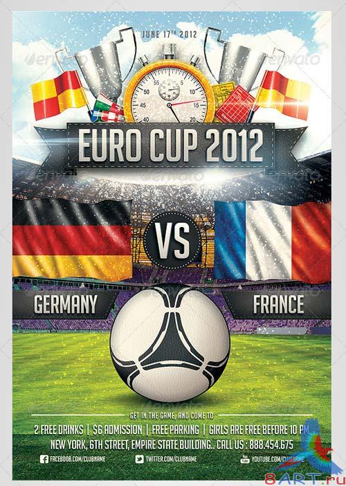 GraphicRiver Euro Soccer flyer Vol.2 GraphicRiver Euro Soccer flyer Vol.2