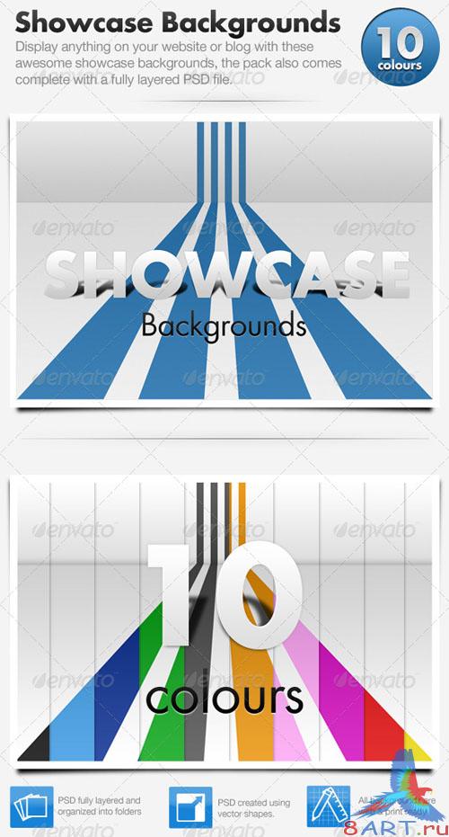 GraphicRiver 3D Showcase Line Backgrounds