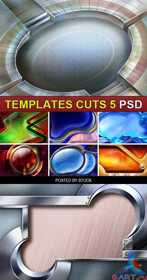 PSD Source - Templates cuts 5 PSD Source - Templates cuts 5