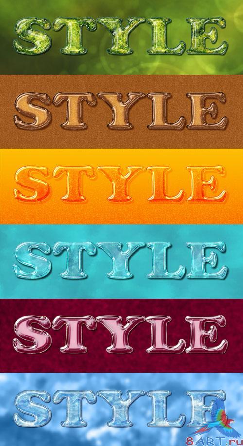 Exclusive Colourful Text Styles for Photoshop #1 Exclusive Colourful Text Styles for Photoshop #1
