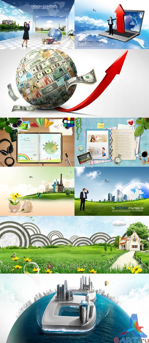 PSD source collection 2011 pack # 20 PSD source collection 2011 pack # 20