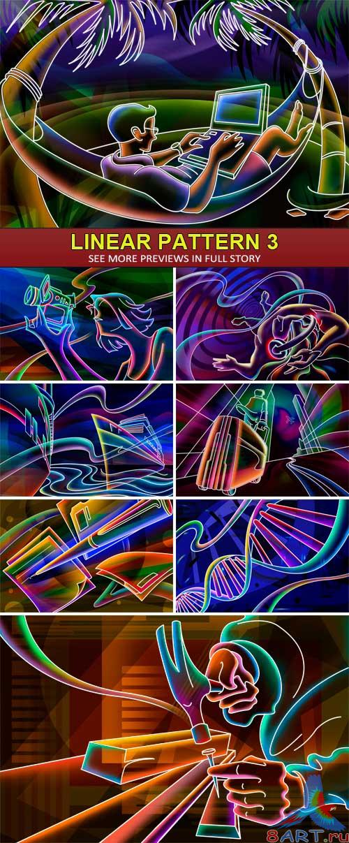 PSD Sources - Linear pattern 3 PSD Sources - Linear pattern 3