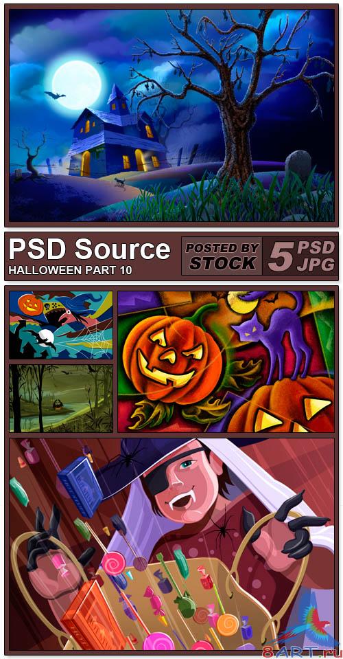PSD Source - Halloween 10 PSD Source - Halloween 10