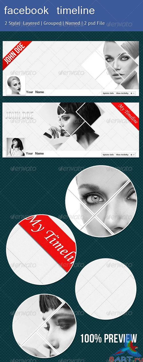 GraphicRiver Stylish Facebook Timeline