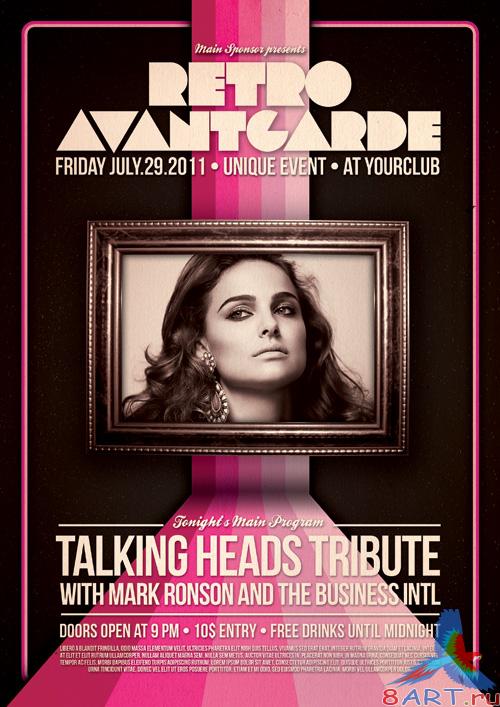 Retro Flyer Vol3 Pink Retro Flyer Vol3 Pink