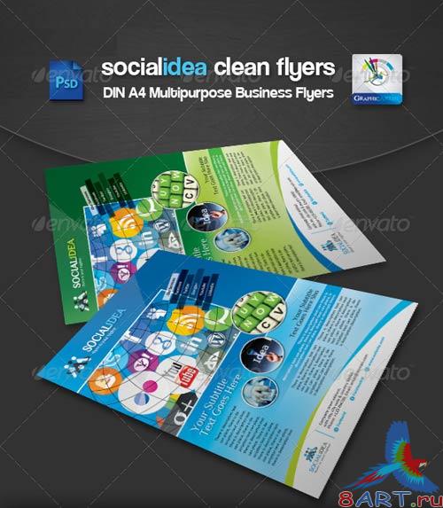 GraphicRiver Socialidea Corporate Social Media Flyer/Ads