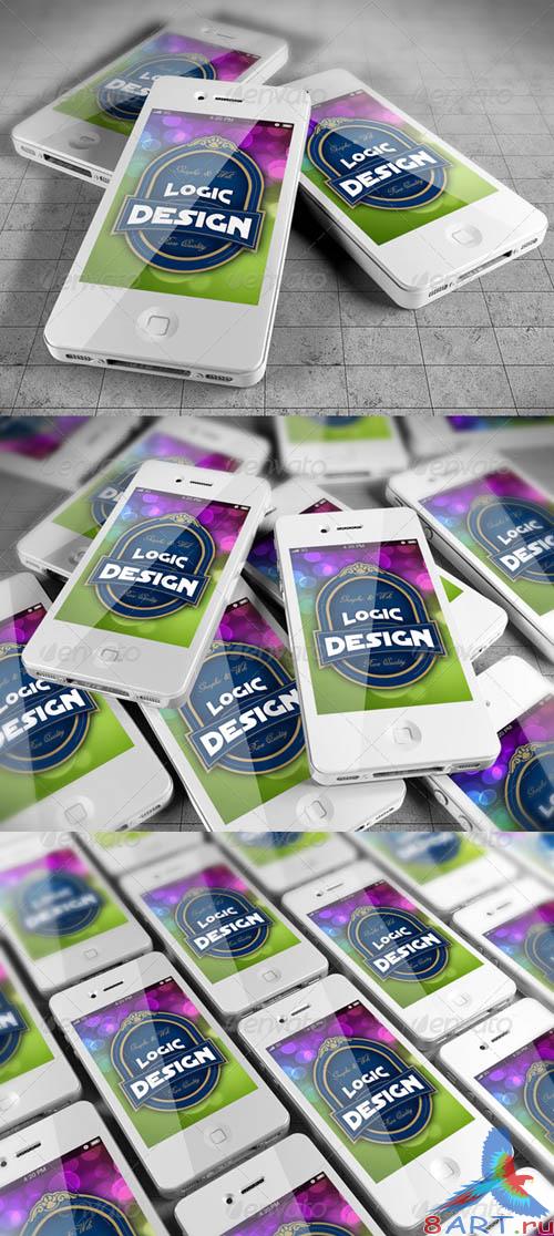 GraphicRiver Smart Phones Mock Up