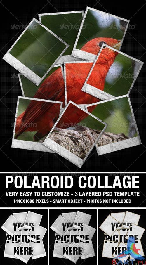 GraphicRiver Polaroid Collage Photo Template