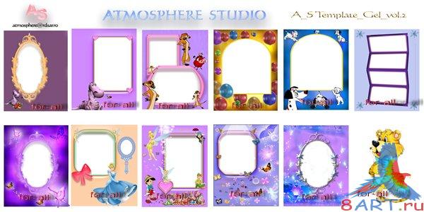 Atmosphere Studio Photo Album Templates - Children-2