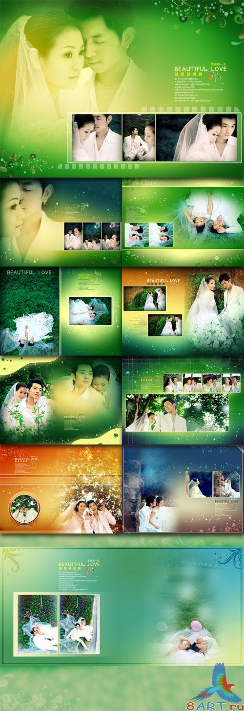 Wedding Photo Templates - The more love beautiful Wedding Photo Templates - The more love beautiful