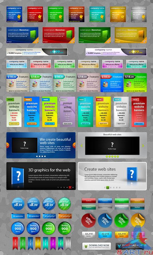 Mega web 20 elements Mega web 20 elements