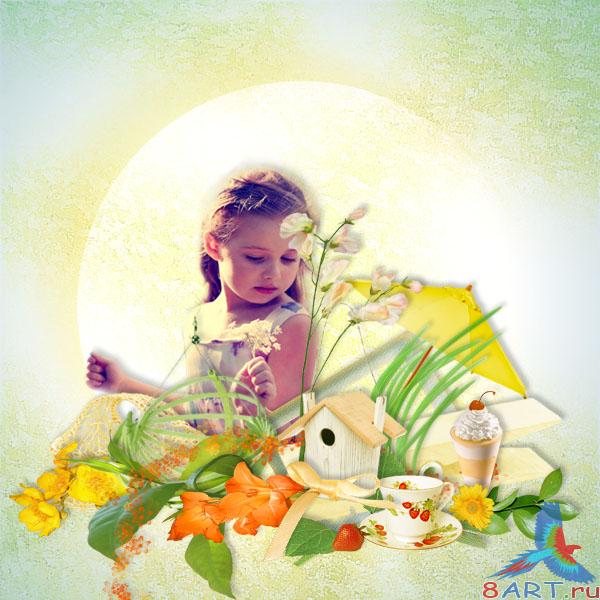 Летний скрап коллекция Summerland Летний скрап коллекция Summerland