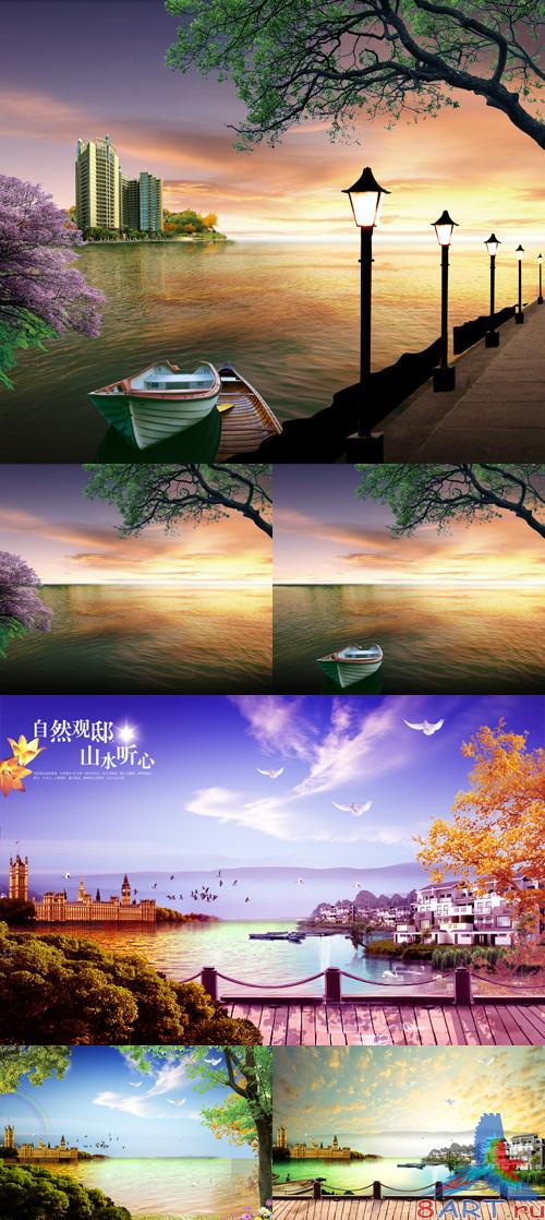 Sources with a View of the Lake