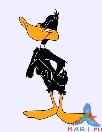 Daffy Duck-PSD Daffy Duck-PSD