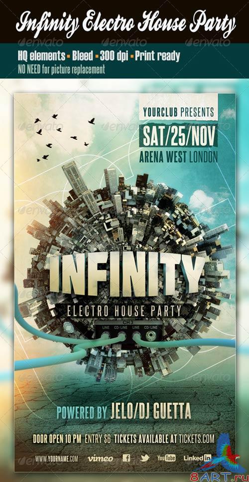 GraphicRiver Infinity Electro House Party