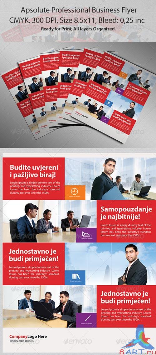 GraphicRiver Apsolute Professional Business Flyer